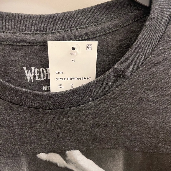 Brand New Wednesday Addams T Shirt Black Size Medium - Picture 3 of 5